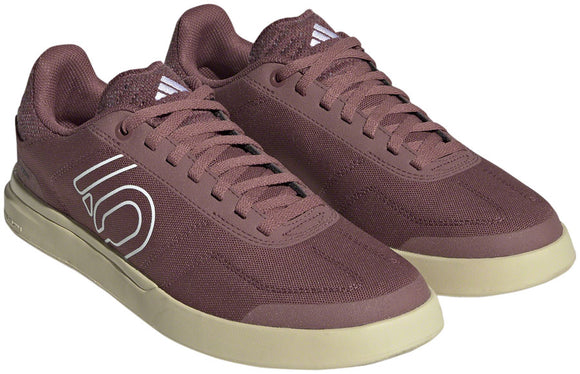 Five Ten Sleuth Deluxe Canvas Flat Shoes - Women's Quiet Crimson/Ftwr White/Core BLK 7.5