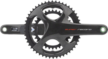 Campagnolo Super Record Crankset Stages Power Meter - 175mm 12-Speed 50/34t 112/146 Asymmetric BCD Ul-Tq Interface Carbon