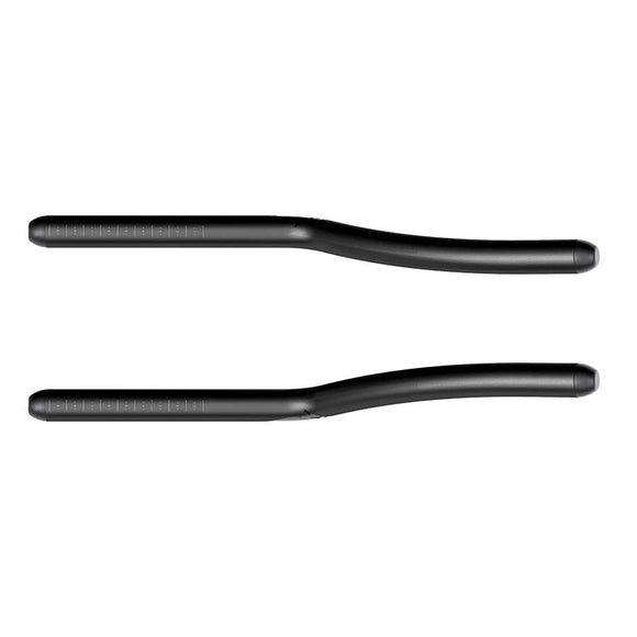Zipp Vuka Alumina Evo 70 Extensions - 22.2mm 360mm Bead Blast Black