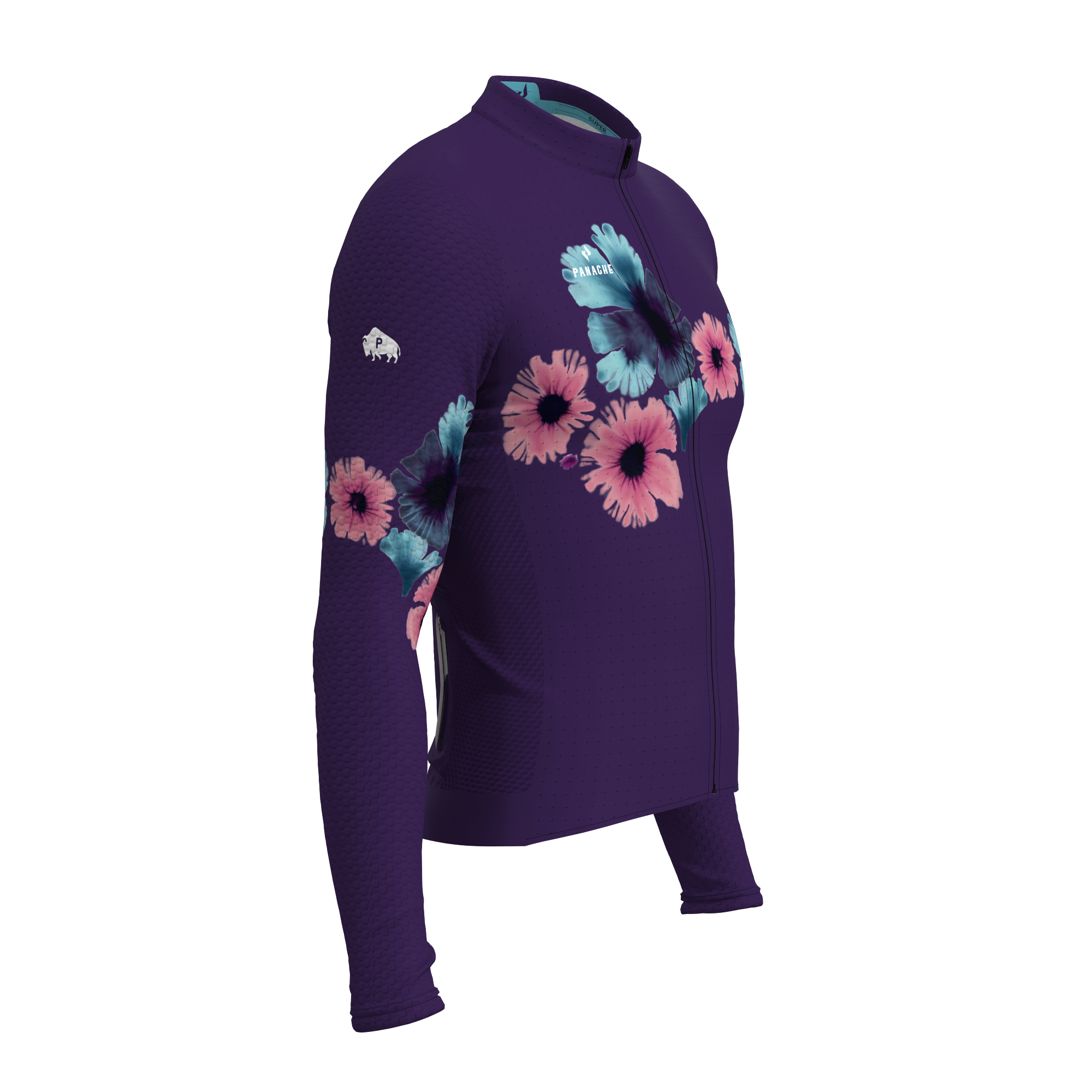Panache M's Pro THERMAL LS Jersey - Kauai Night
