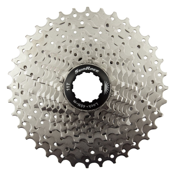 Sunrace CSMX0 10sp Cassette 11-36t - Silver