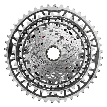 SRAM Force XPLR XG-1371 Cassette - 13-Speed 10-46t For XDR Driver Silver E1