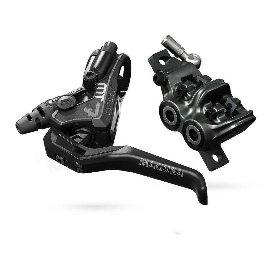 Magura MT7 HCW MTB Hydraulic Disc Brake Front or Rear Post mount Disc: Not included Black