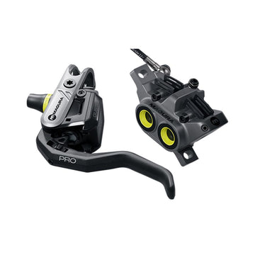 Magura Gustav Pro Disc Brake Lever - Front Rear Post Mount 4-Piston BLK/Anthracite Gray