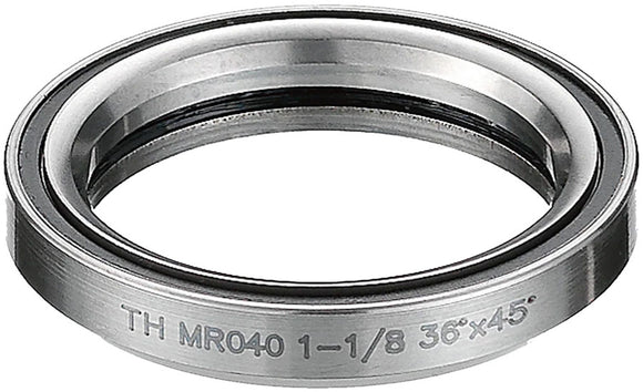 FSA Stainless ACB Bearing 1-1/8" Diameter 36x45° Contact Angle Headset Use – Stainless Steel