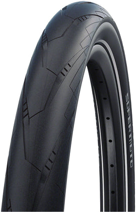 Schwalbe Super Moto Tire - 29 x 2.4 Clincher Wire BLK/Reflective Performance Addix RaceGuard DoubleDefense