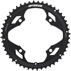 Full Speed Ahead Omega/Vero Pro Road Double Chainring - 48t 120 BCD Aluminum N-11 BLK