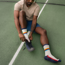 Mid-Stripe Crew Sock-3