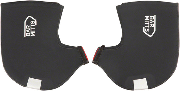 Bar Mitts Road Pogie Handlebar Mittens - Internally Routed Campy/SRAM/Newer Shimano No Zipper XL BLK