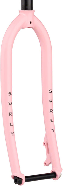 Surly Lowside Fork - 26/27.5" 15x110mm Thru-Axle 1-1/8" Straight Steerer Steel New Pig Smell