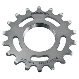 Halo Fixed Cog 1/8" 18t Silver