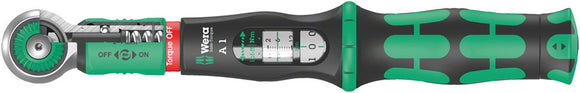 Wera Safe-Torque A 1 Torque Wrench - 1/4" Square Head Drive 2-12 Nm