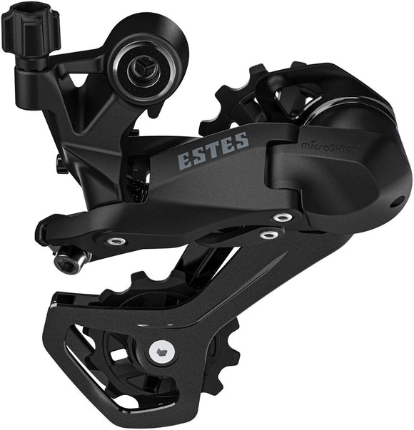 microSHIFT Estes 1x Rear Derailleur - 7/8/9-Speed Medium Cage 40-45t Max Cog 11-12t Min Cog 33t Capacity BLK