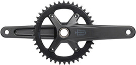 microSHIFT Sword 1x Crankset - 170mm 10-Speed 42t 110 Asym BCD  24mm Spindle BLK