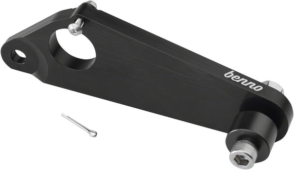 Benno Trailer Adapter QR Mount - Long Fits Boost EVO 1234 Black