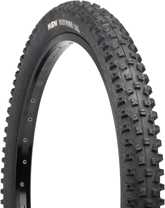 MSW Utility Player Tire - 20 x 2.25 Black Folding Wire Bead 33tpi