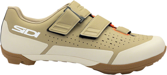 SIDI Asper Gravel Shoes - Men's Dark Sand 42.5 Millennium Fit