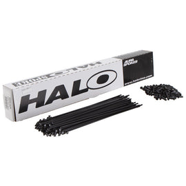 Halo Aura 14g Spoke Black 286mm 100/Count