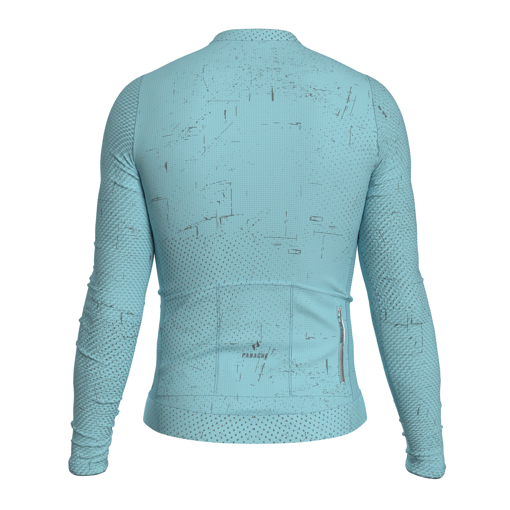 Panache M's Speed Air LS Jersey - Robin Egg Grunge - 0
