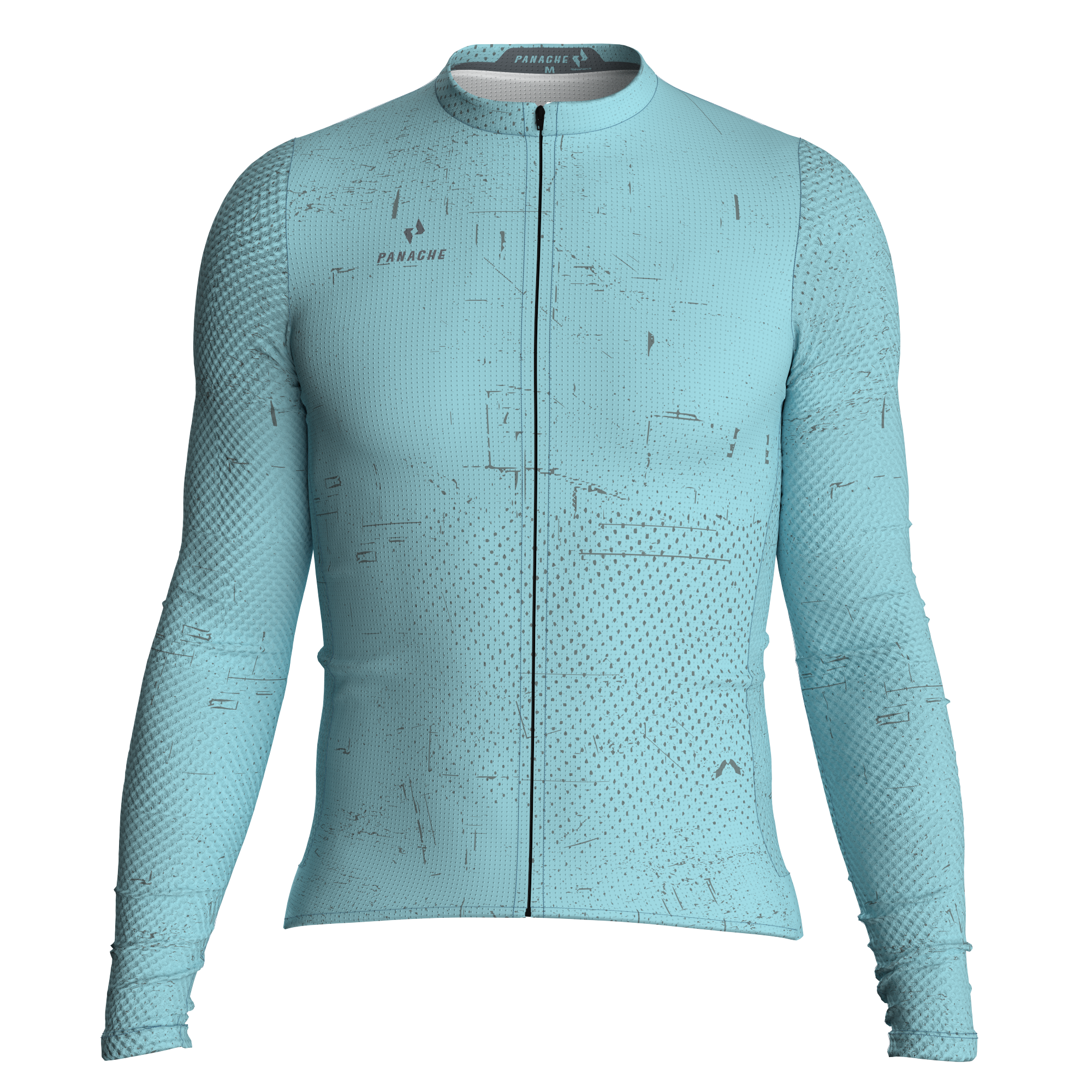 Panache M's Speed Air LS Jersey - Robin Egg Grunge
