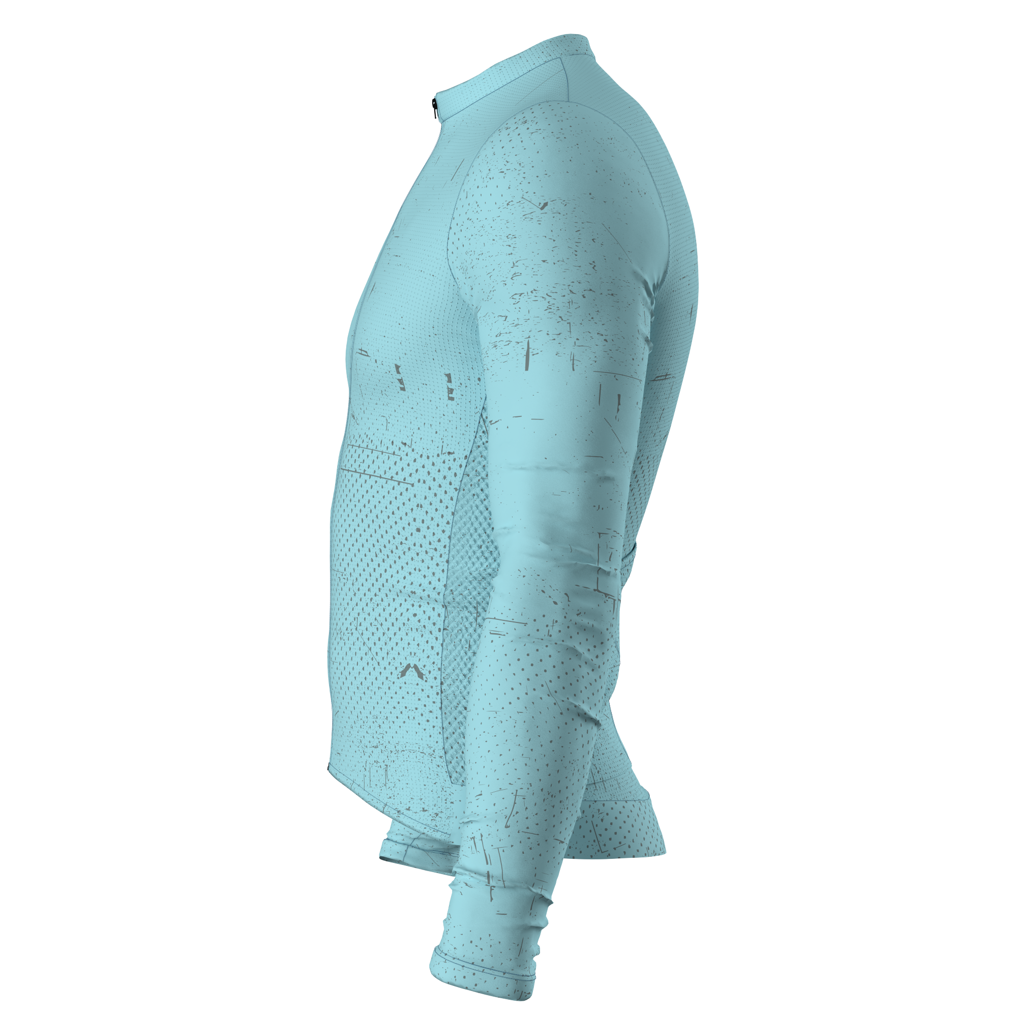 Panache M's Speed Air LS Jersey - Robin Egg Grunge