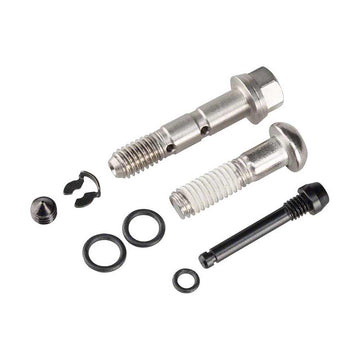 SRAM Guide Stainless Steel Caliper Hardware Kit - Includes Body Bolt Banjo Bolt Bleed Screw Pad Pin