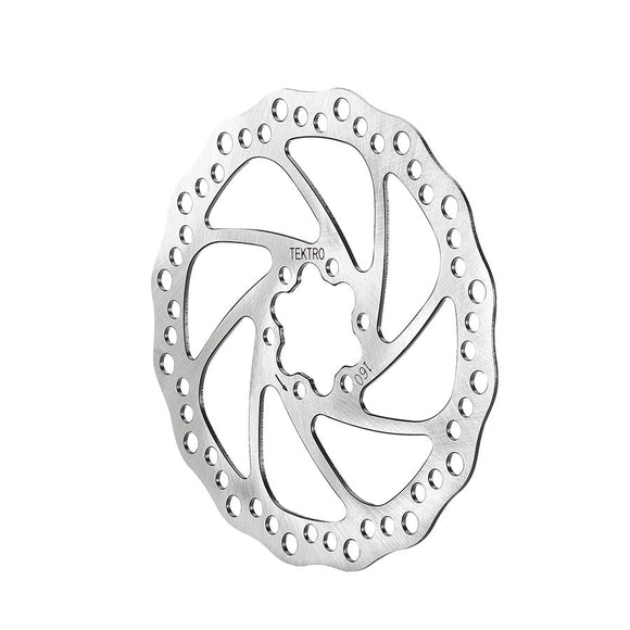 Tektro TR203-52 Disc Rotor - 203mm 6-Bolt 1.8mm Thickness For 2-Piston Calipers Silver