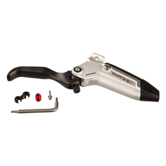 SRAM Motive Ultimate Disc Brake Lever Assembly - Carbon Lever Blade Silver A1+