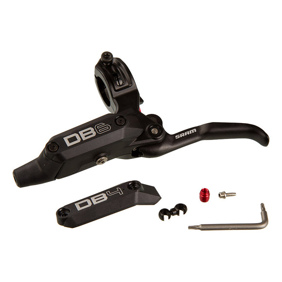 SRAM DB6/4 Disc Brake Lever Assembly - Left Aluminum Lever Blade Diffusion Biack A1