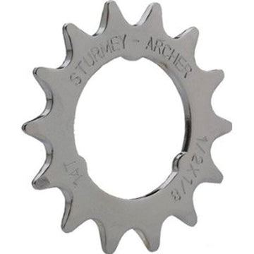 Sturmey Archer 3-Speed Flat Cog 3-Spline 3/32" - 14t Chrome