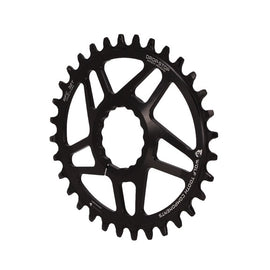 Wolf Tooth Elliptical Direct Mount Chainring - 32t RaceFace/EastonCINCH Direct Mount Drop-Stop A 6mm Offset BLK