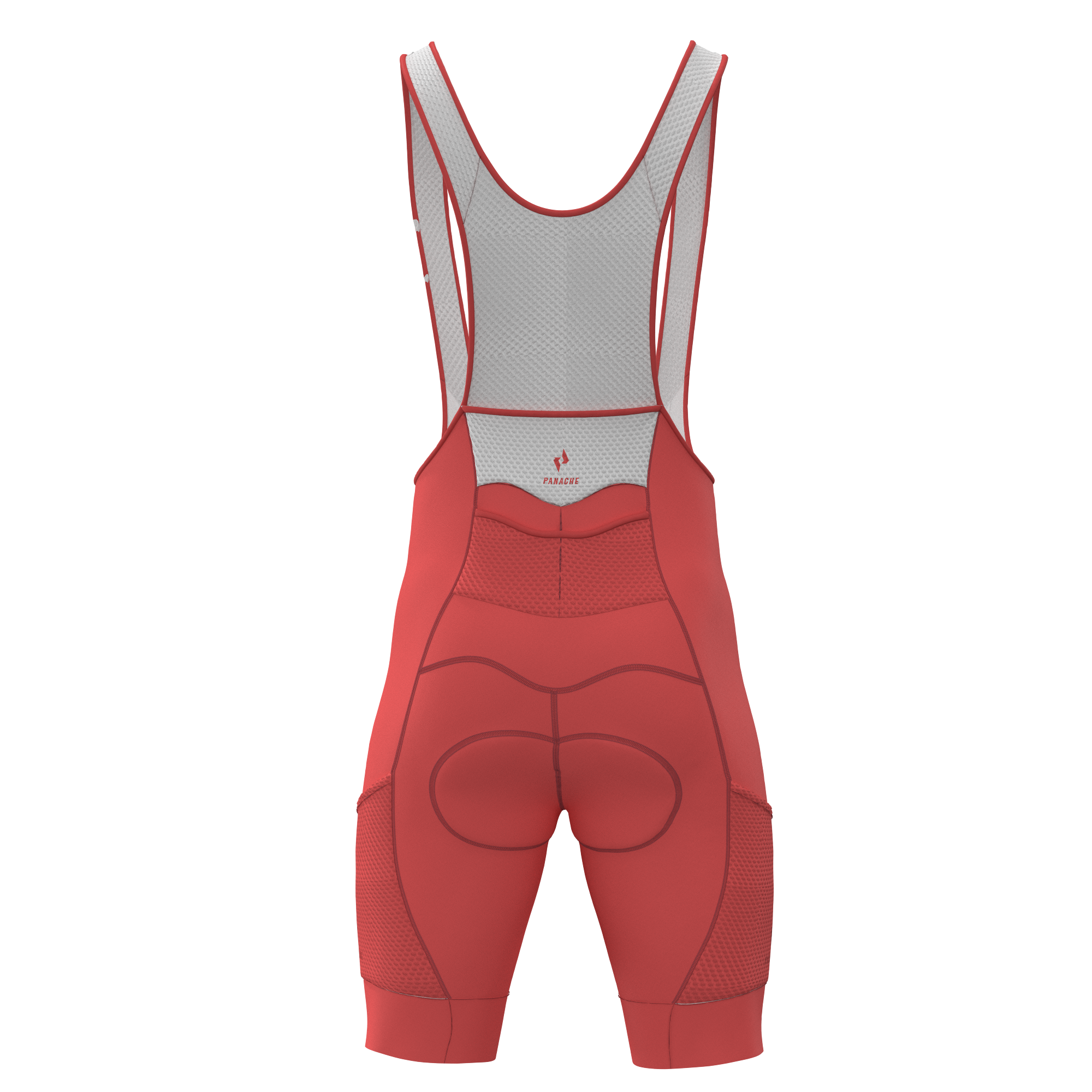 Panache W's Cargo Pocket Bib Short - Coral