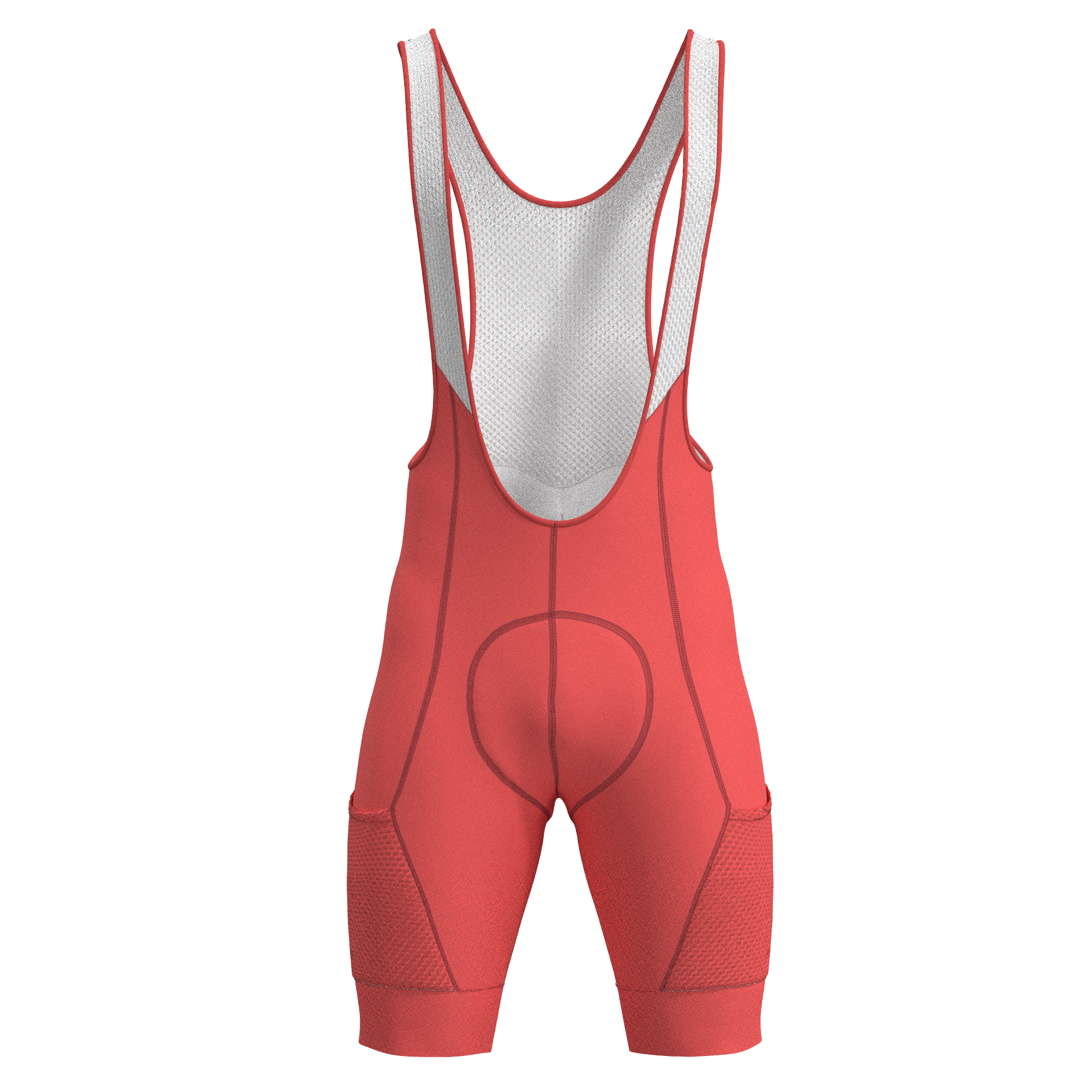 Panache W's Cargo Pocket Bib Short - Coral