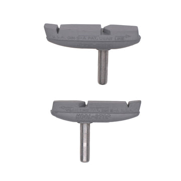 Kool Stop Eagle 2 Cantilever Brake Pads Non-threaded posts Rubber Silver Pair