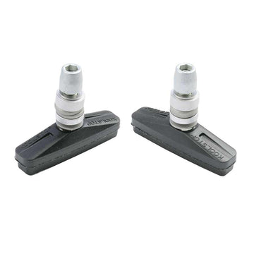 Kool Stop City Threaded Black Linear Pull Pads Threaded posts Pair