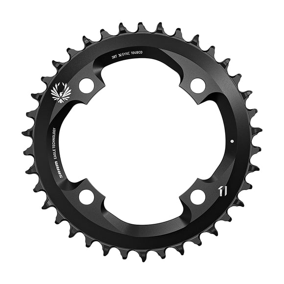 SRAM X-Sync 2 Eagle Chainring - 38 Tooth 104mm BCD 12-Speed Black
