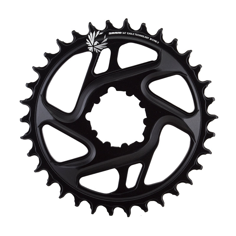SRAM X-Sync 2 Eagle Cold Forged Direct Mount Chainring 34T 6mm Offset