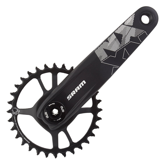 SRAM NX Eagle Crankset - 175mm 12-Speed 32t Direct Mount DUB Spindle Interface BLK