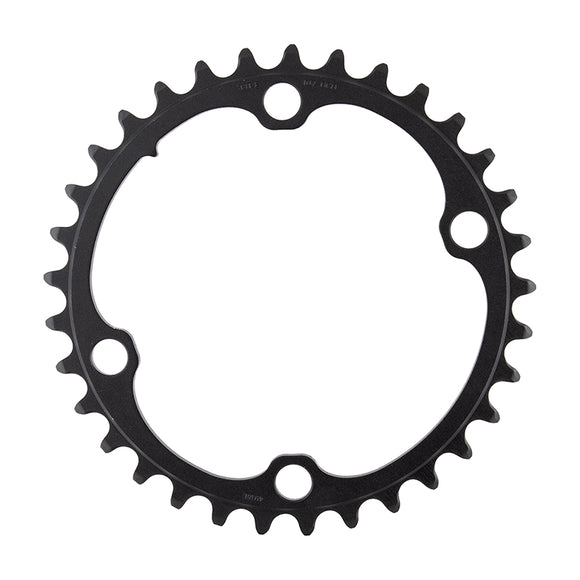 SRAM Force 2x12-Speed Inner Chainring - 33t 107 BCD 4-Bolt Blast BLK For use 46t Outer