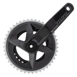 SRAM Rival AXS Wide Crankset - 165mm 12-Speed 43/30t 94 BCD DUB Spindle Interface BLK D1