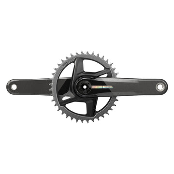 SRAM Force 1 Crankset - 175mm 12-Speed 40t Direct Mount DUB Spindle Interface Iridescent Gray D2