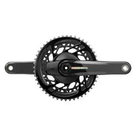 SRAM Force AXS Power Meter Crankset - 175mm 2x 12-Speed 46/33t Direct Mount DUB Spindle Interface Iridescent Gray D2