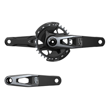 SRAM X0 Eagle 12sp T-Type Wide Cranks w/Guard 32t 165mm