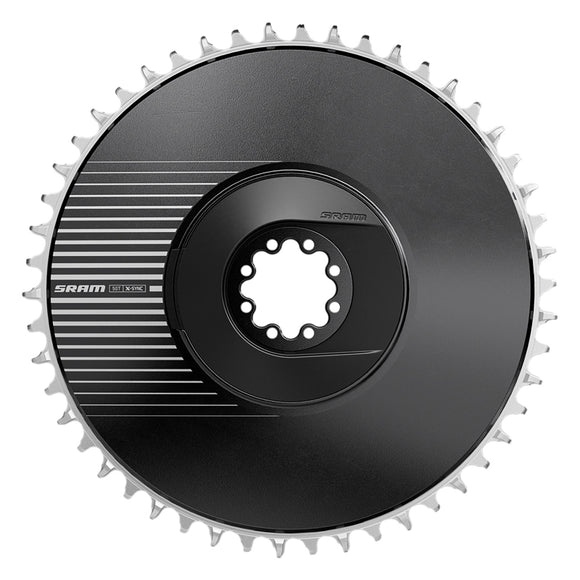 SRAM RED Aero X-Sync Direct Mount Chainring - 46t 12-Speed 8-Bolt Direct Mount 6.5mm Offet BLK E1