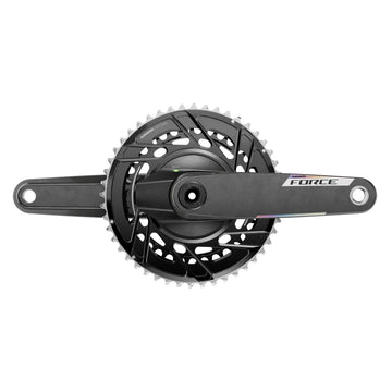 SRAM Force AXS Power Meter Crankset - 175mm 12-Speed 50/37t Thread Mount 8-Bolt PM Spider DUB Spindle Carbon E1