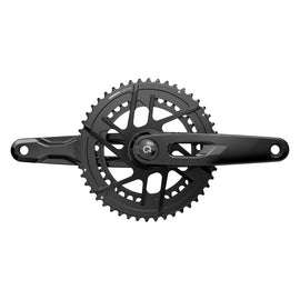 SRAM Rival AXS Power Meter Crankset - 160mm 12-Speed 46/33t 8-Bolt Direct Mount DUB PM Spindle BLK E1