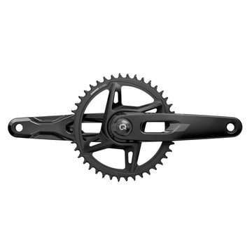 SRAM Rival 1x XPLR AXS Power Meter Wide Crankset - 165mm 12/13-Speed 42t 8-Bolt Direct Mount DUB PM Spindle BLK E1