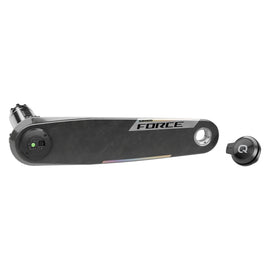 SRAM Force AXS Wide Left Crank Arm Power Meter Spindle Assembly - 165mm 12/13-Speed DUB PM Spindle Carbon E1
