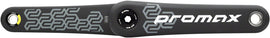 Promax CK-1 Carbon Crankset - 175mm  2-PC Direct Mount SRAM 3-Bolt 30mm Spindle BLK