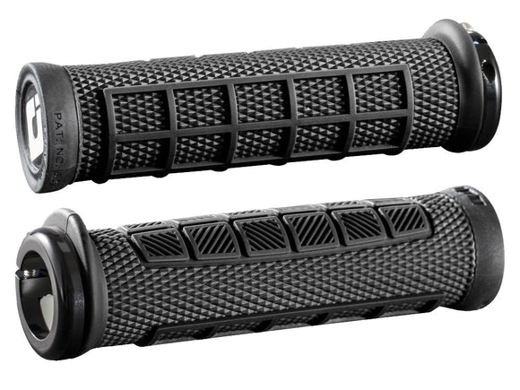ODI Elite Pro Grips - Black Lock-On